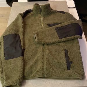 Simons - Sherpa Fleece Zip up / Comfy Fit / Relaxed Fit